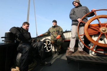 Seereise nach Wilhelmshaven - Müdigkeit nach der ersten Nacht